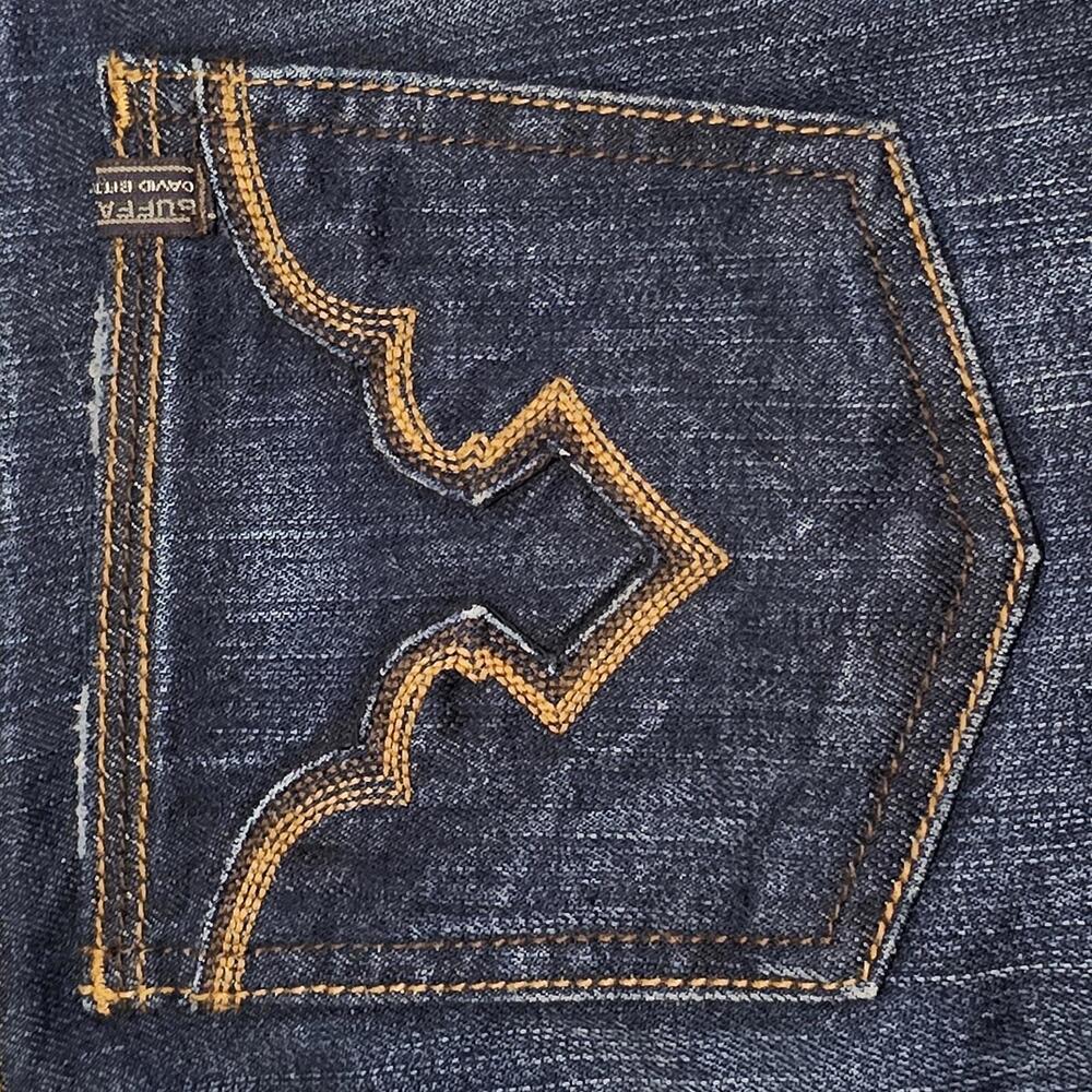 Buffalo David Bitton Felow Mid Rise Stretch Flare Jeans Size 26 - Picture 8 of 12